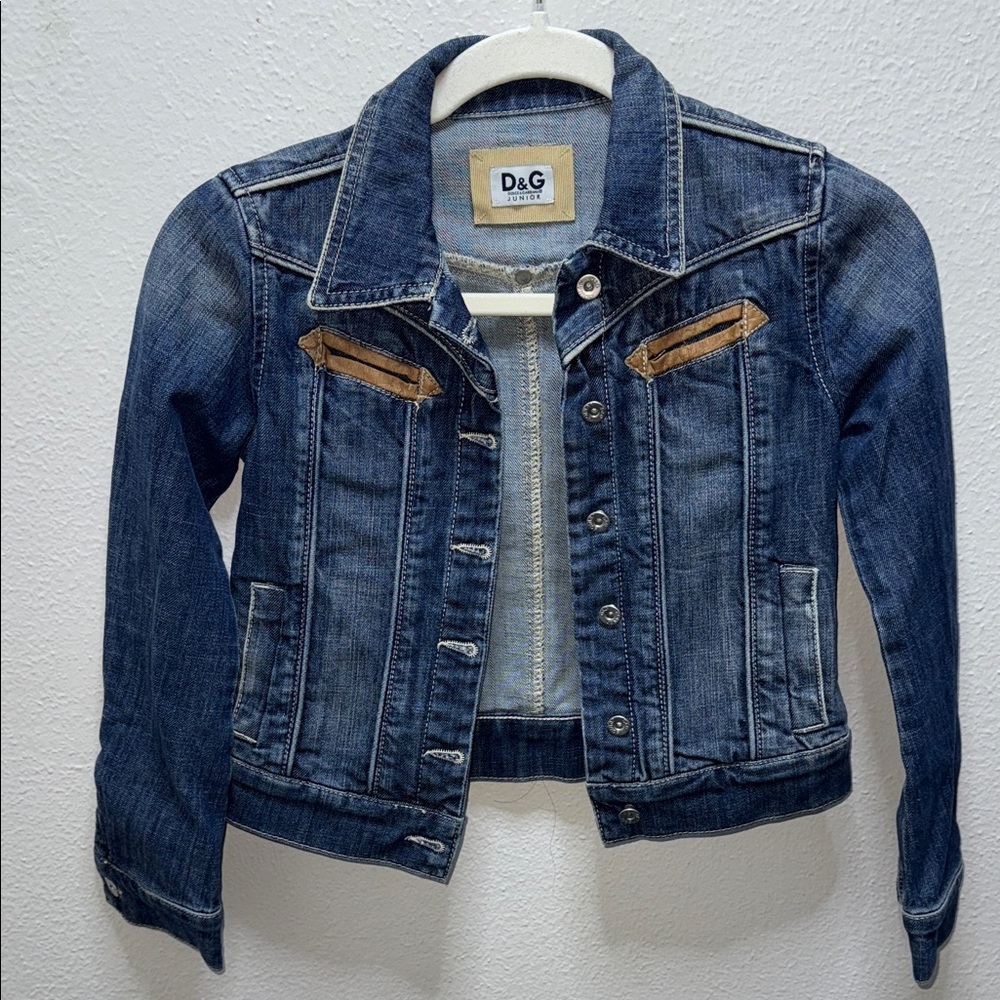 D&G Kids Blue Jean Jacket